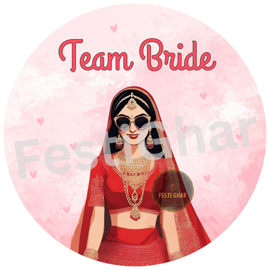 Team Bride in Red