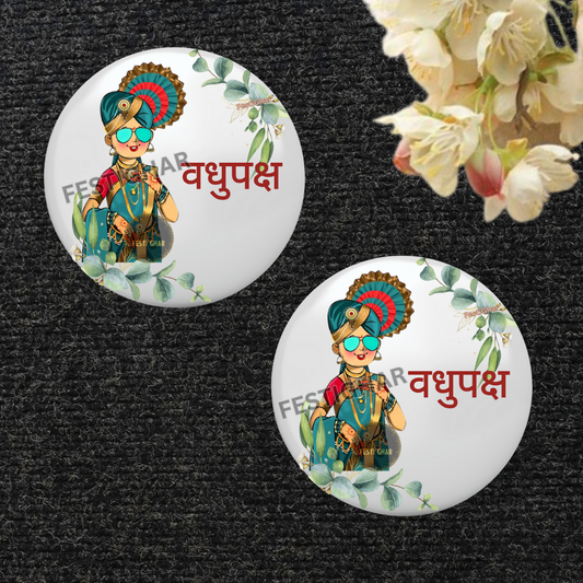 Magnet Badges for Vadhu Paksh